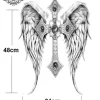 tatouage ephemere dos avec des ailes Tatouage éphémère dos avec des ailes