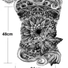 tatouage ephemere dos femme fleur Tatouage éphémère dos femme fleur