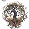 tatouage ephemere epaule arbre de vie Tatouage éphémère épaule arbre de vie