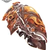 tatouage ephemere epaule armure Tatouage éphémère épaule armure
