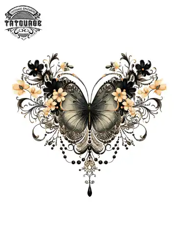 tatouage ephemere epaule dentelle Tatouage éphémère épaule dentelle