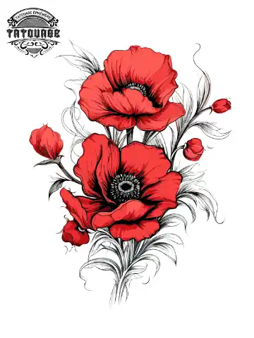 tatouage ephemere epaule femme fleur Tatouage éphémère épaule femme fleur
