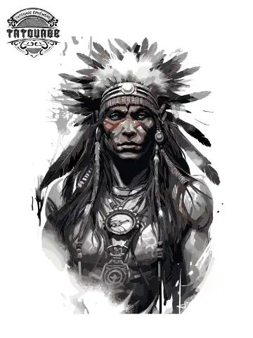 tatouage ephemere epaule indien Tatouage éphémère épaule indien
