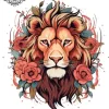 tatouage ephemere epaule lion Tatouage éphémère épaule lion