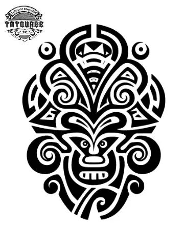 tatouage ephemere epaule maorie Tatouage éphémère épaule maorie