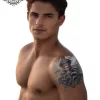 tatouage ephemere epaule marin photo Tatouage éphémère épaule marin
