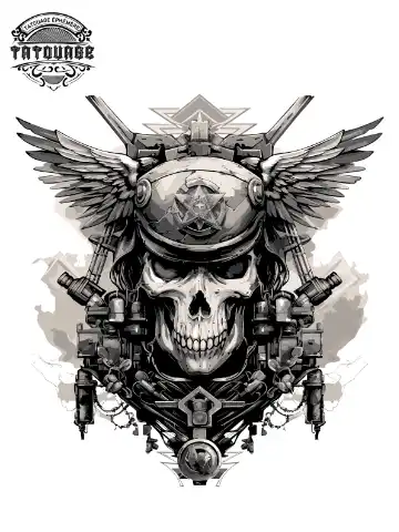tatouage ephemere epaule militaire Tatouage éphémère épaule militaire