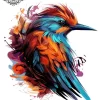 tatouage ephemere epaule oiseau Tatouage éphémère épaule oiseau