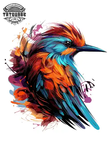 tatouage ephemere epaule oiseau Tatouage éphémère épaule oiseau