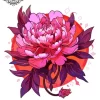 tatouage ephemere epaule pivoine Tatouage éphémère épaule pivoine
