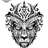tatouage ephemere epaule polyne?sien Tatouage éphémère épaule polynésien