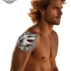 tatouage ephemere epaule requin photo Tatouage éphémère épaule requin