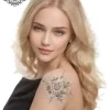 tatouage ephemere epaule rosace photo Tatouage éphémère épaule rosace