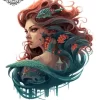 tatouage ephemere epaule sirene Tatouage éphémère épaule sirène
