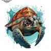 tatouage ephemere epaule tortue Tatouage éphémère épaule tortue