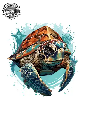 tatouage ephemere epaule tortue Tatouage éphémère épaule tortue