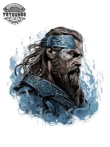 tatouage ephemere epaule viking Tatouage éphémère épaule viking