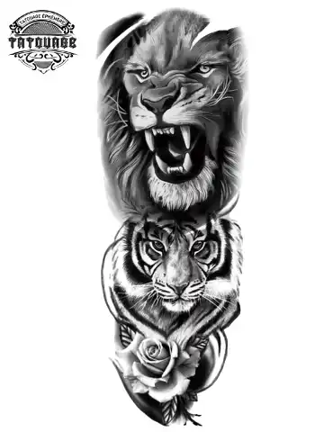 tatouage ephemere hanche animal Tatouage éphémère hanche animal