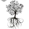 tatouage ephemere hanche arbre Tatouage éphémère hanche arbre