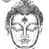 tatouage ephemere hanche bouddha Tatouage éphémère hanche bouddha
