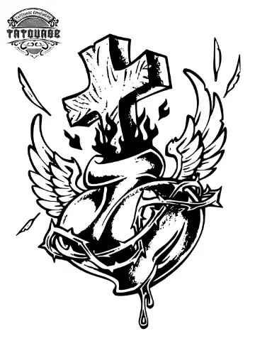 tatouage ephemere hanche croix Tatouage éphémère hanche croix