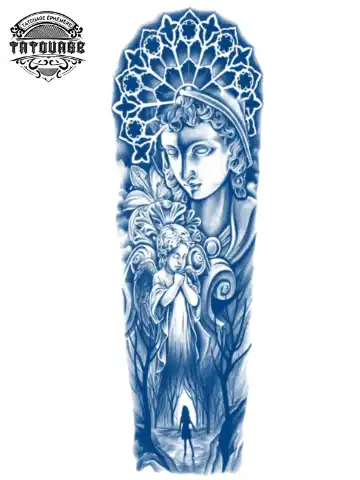 tatouage ephemere hanche cuisse femme Tatouage éphémère hanche cuisse femme