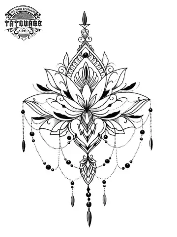 tatouage ephemere hanche femme mandala Tatouage éphémère hanche femme mandala