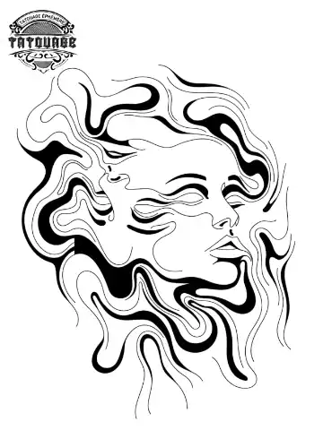 tatouage ephemere hanche femme minimaliste Tatouage éphémère hanche femme minimaliste