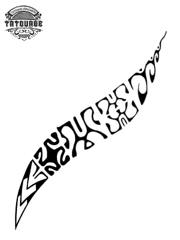 Tatouage éphémère hanche homme