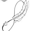 tatouage ephemere hanche infini Tatouage éphémère hanche infini