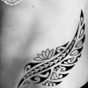 tatouage ephemere hanche polynesien photo Tatouage éphémère hanche polynésien