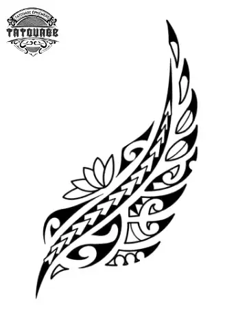 tatouage ephemere hanche polynesien Tatouage éphémère hanche polynésien