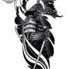 tatouage ephemere japonais hanche homme Tatouage éphémère japonais hanche homme