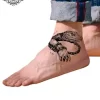 tatouage ephemere lezard cheville photo Tatouage éphémère lézard cheville