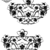 tatouage ephemere lierre cheville Tatouage éphémère lierre cheville
