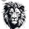 tatouage ephemere lion epaule Tatouage éphémère lion épaule