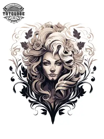 tatouage ephemere lion epaule femme Tatouage éphémère lion épaule femme