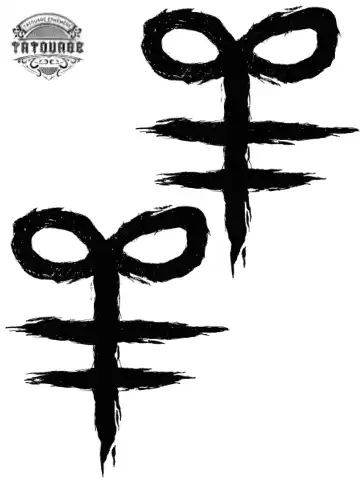 tatouage ephemere main 666 Tatouage éphémère main 666