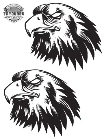 tatouage ephemere main aigle Tatouage éphémère main aigle