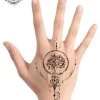 tatouage ephemere main arbre de vie photo Tatouage éphémère main arbre de vie