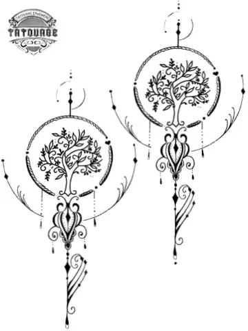 tatouage ephemere main arbre de vie Tatouage éphémère main arbre de vie