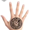 tatouage ephemere main horloge photo Tatouage éphémère main horloge