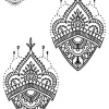 tatouage ephemere main kabyle Tatouage éphémère main kabyle
