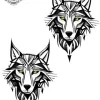 tatouage ephemere main loup Tatouage éphémère main loup