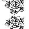 tatouage ephemere main oeil Tatouage éphémère main œil