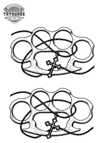 tatouage ephemere main russe Tatouage éphémère main russe
