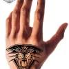 tatouage ephemere main tigre photo Tatouage éphémère main tigre