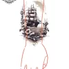 tatouage ephemere manchette bateau photo Tatouage éphémère manchette bateau