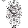 tatouage ephemere manchette etoile Tatouage éphémère manchette étoile