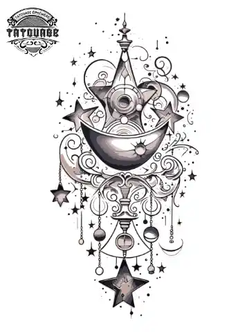tatouage ephemere manchette etoile Tatouage éphémère manchette étoile